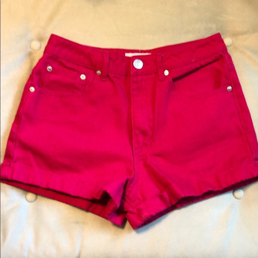 Forever 21 red shorts